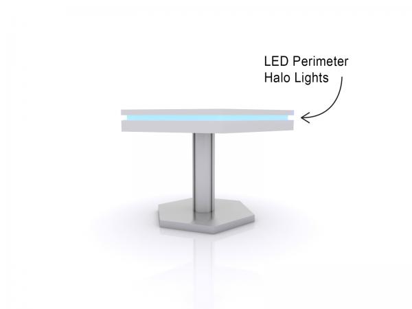 MOD-1464 Trade Show and Event Wireless Charging Coffee Table -- Image 2