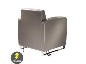 Tech Chair w/ Power (CECH-017)-- Trade Show Rental Furniture