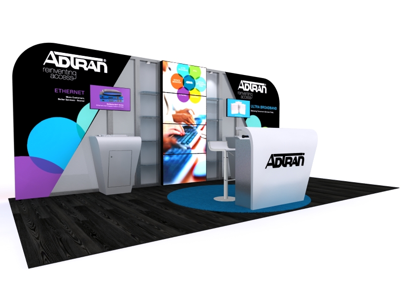 DM-1048 Trade Show Exhibit -- 10 x 20 Version