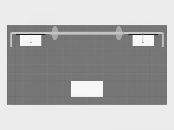 RE-2137 Trade Show Rental Exhibit -- Plan View