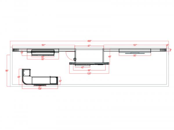 VK-4051 Trade Show Exhibit -- Plan View